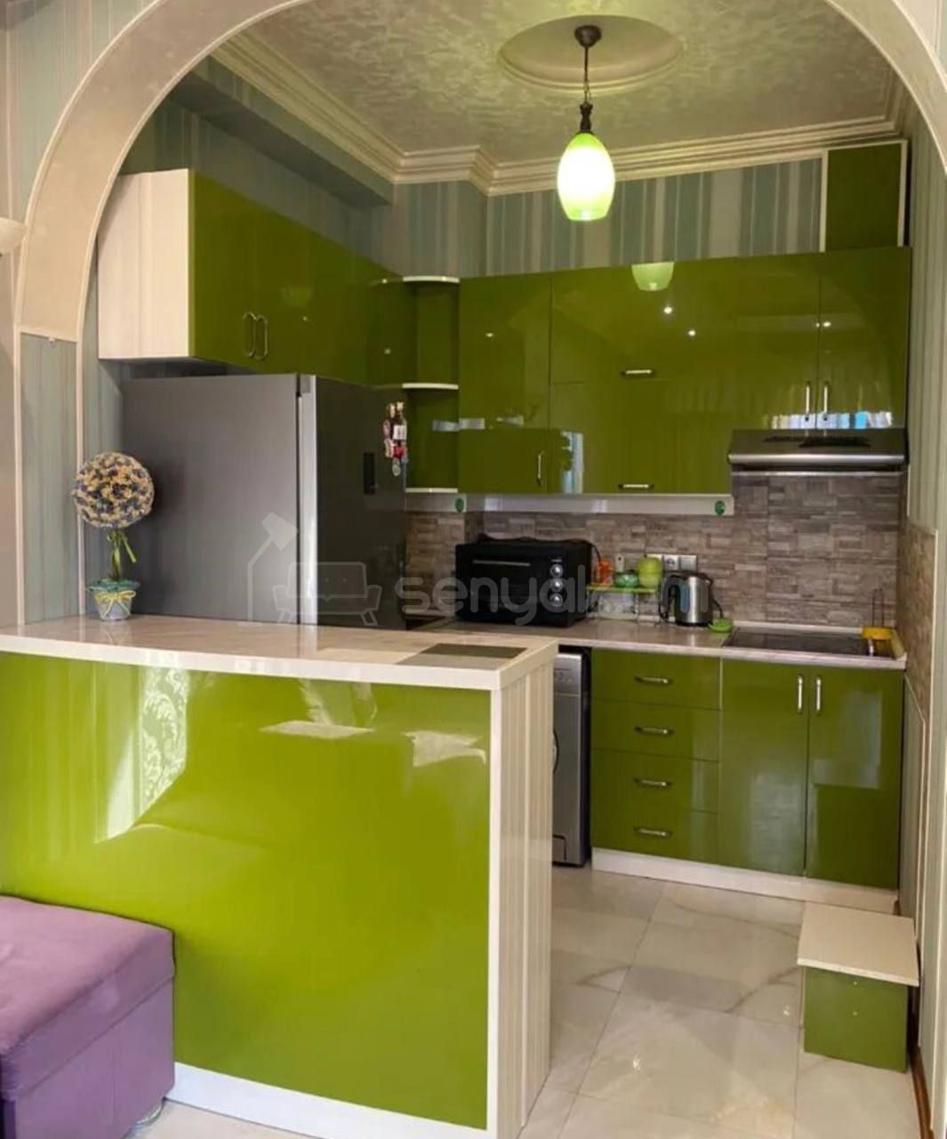 2 Սենյականոց Բնակարան, 40քմ, 10/15 հարկ, Կապիտալ Վերանորոգված, Կահավորված, Արևկող
