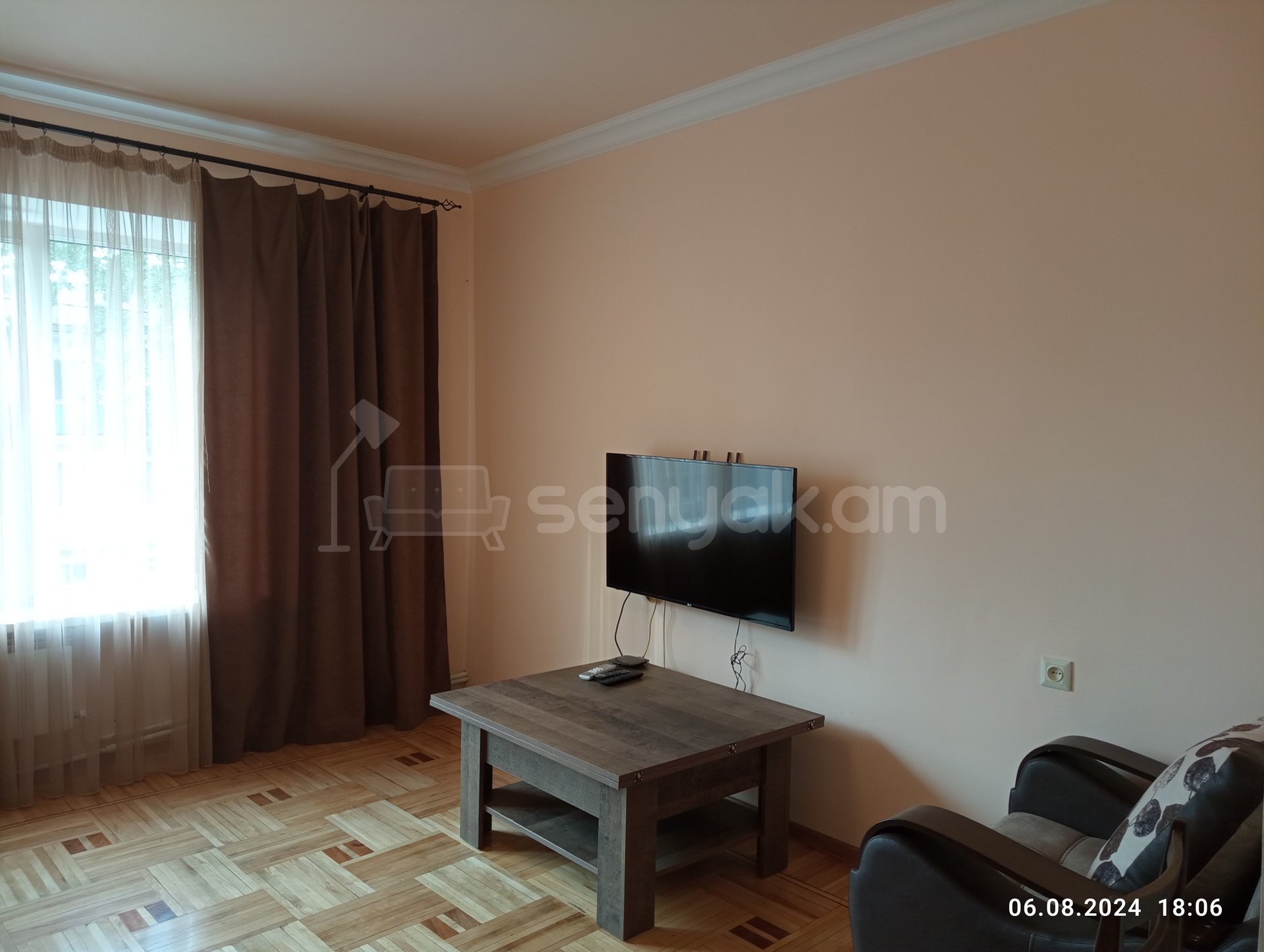 2 Սենյականոց Բնակարան Քարե Շենքում, 62քմ, 5/5 հարկ, Կապիտալ Վերանորոգված, Կահավորված, Արևկող