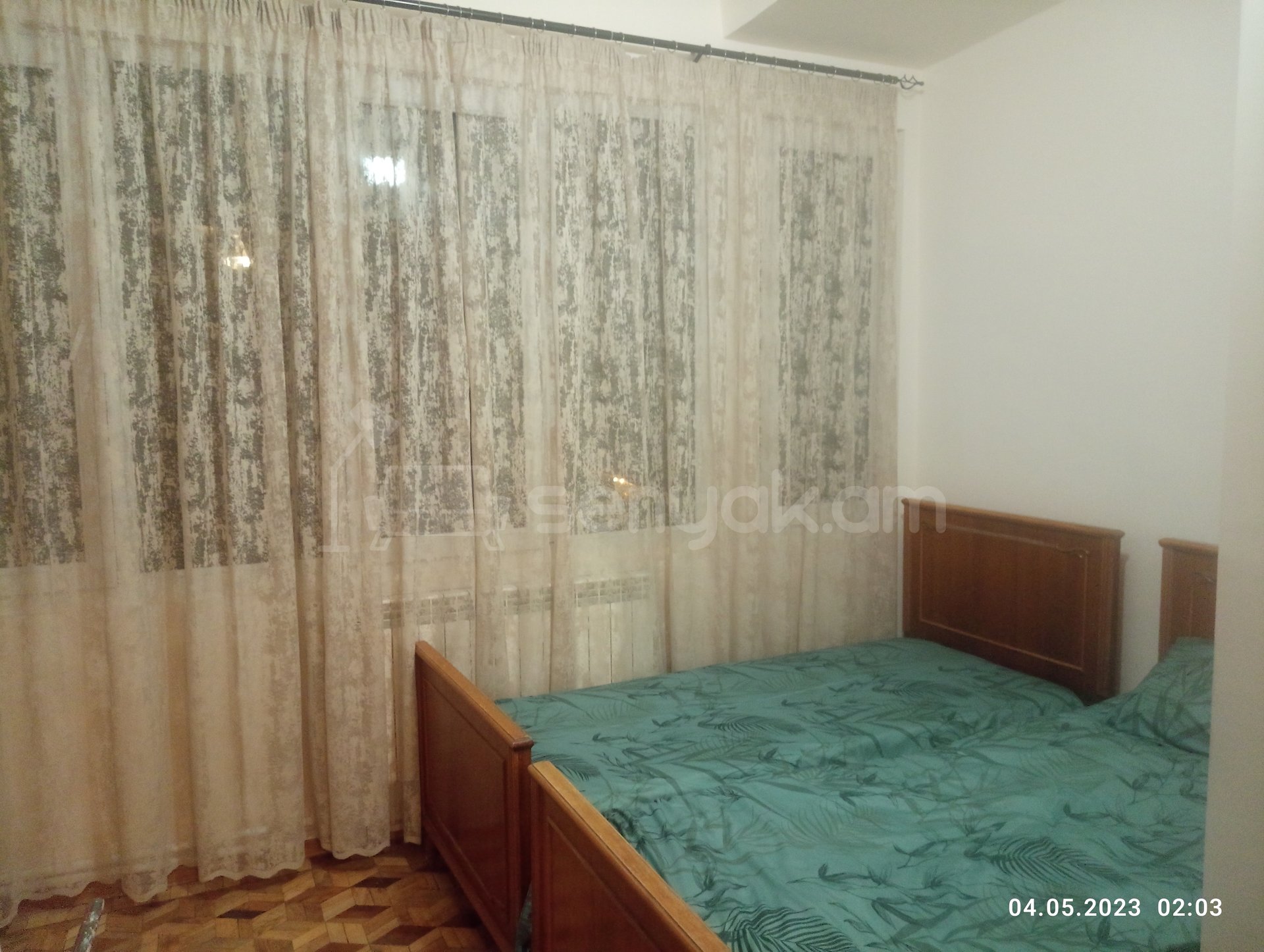 2 Սենյականոց Բնակարան Քարե Շենքում, 62քմ, 5/5 հարկ, Կապիտալ Վերանորոգված, Կահավորված, Արևկող