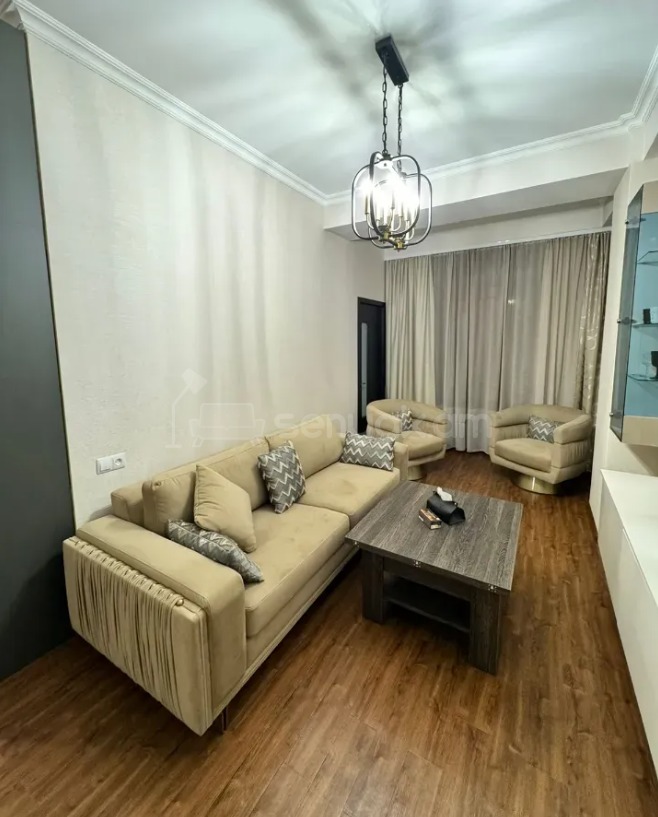 2 Սենյականոց Բնակարան Նորակառույցում, 45քմ, 7/8 հարկ, Դիզայներական Վերանորոգված