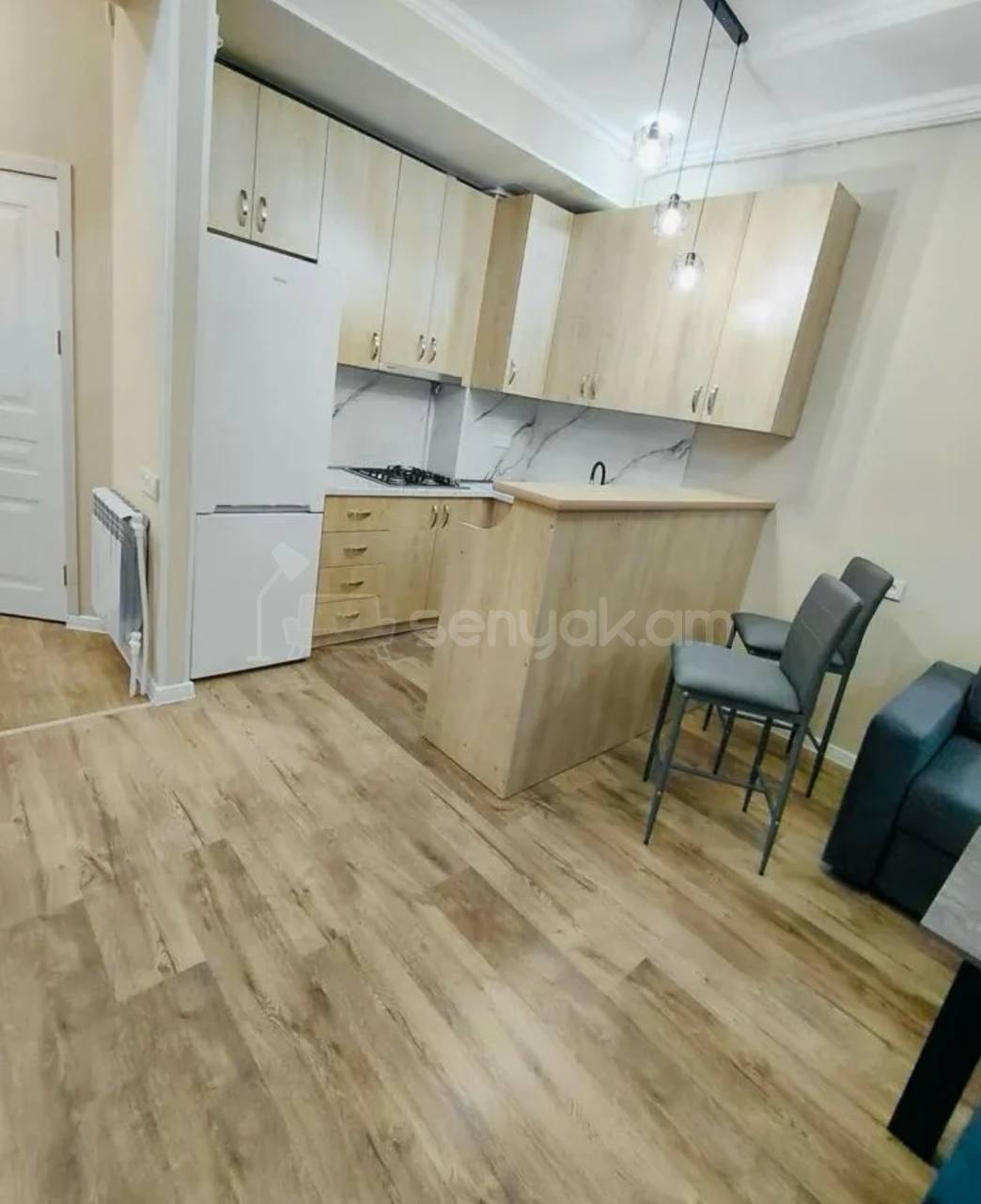 3 Սենյականոց Բնակարան Նորակառույցում, 50քմ, 3/18 հարկ, Կապիտալ Վերանորոգված, Կահավորված