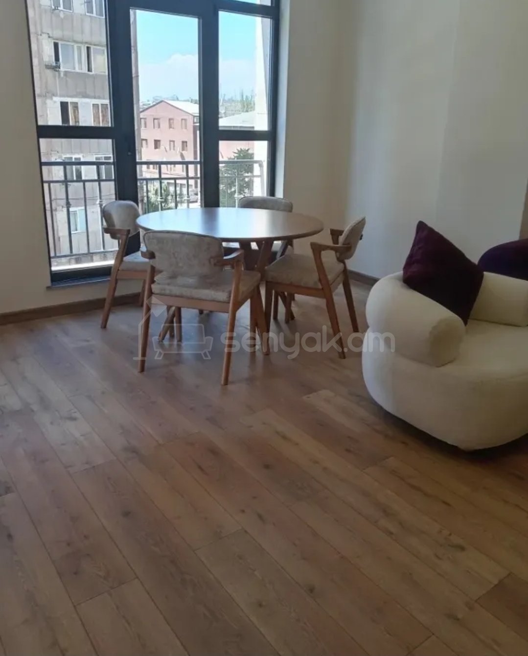 2 Սենյականոց Բնակարան Նորակառույցում, 51քմ, 4/19 հարկ, Կապիտալ Վերանորոգված