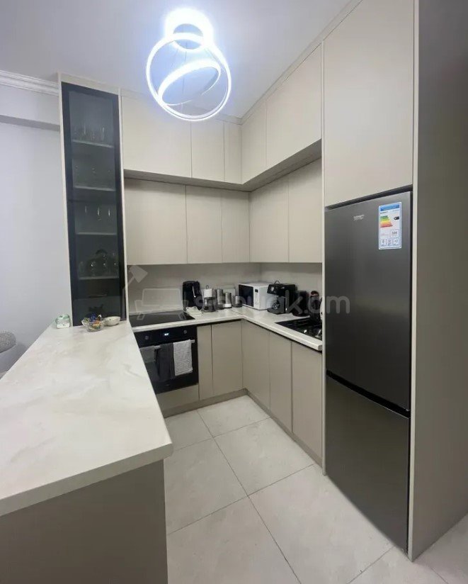 3 Սենյականոց Բնակարան Նորակառույցում, 74քմ, 2/8 հարկ, Կապիտալ Վերանորոգված