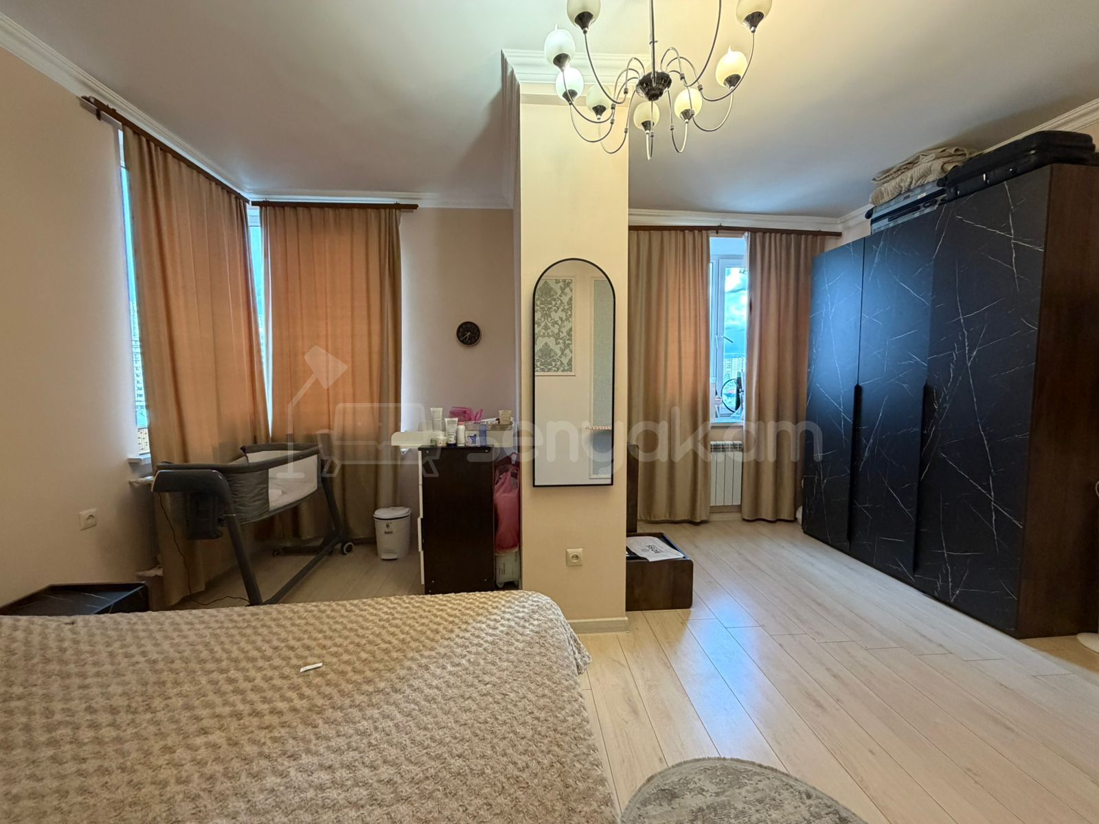 3 Սենյականոց Բնակարան Նորակառույցում, 88քմ, 10/12 հարկ, Կապիտալ Վերանորոգված