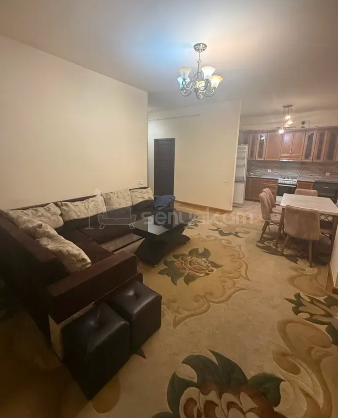2 Սենյականոց Բնակարան Նորակառույցում, 55քմ, 12/15 հարկ, Կապիտալ Վերանորոգված, Կահավորված, Արևկող