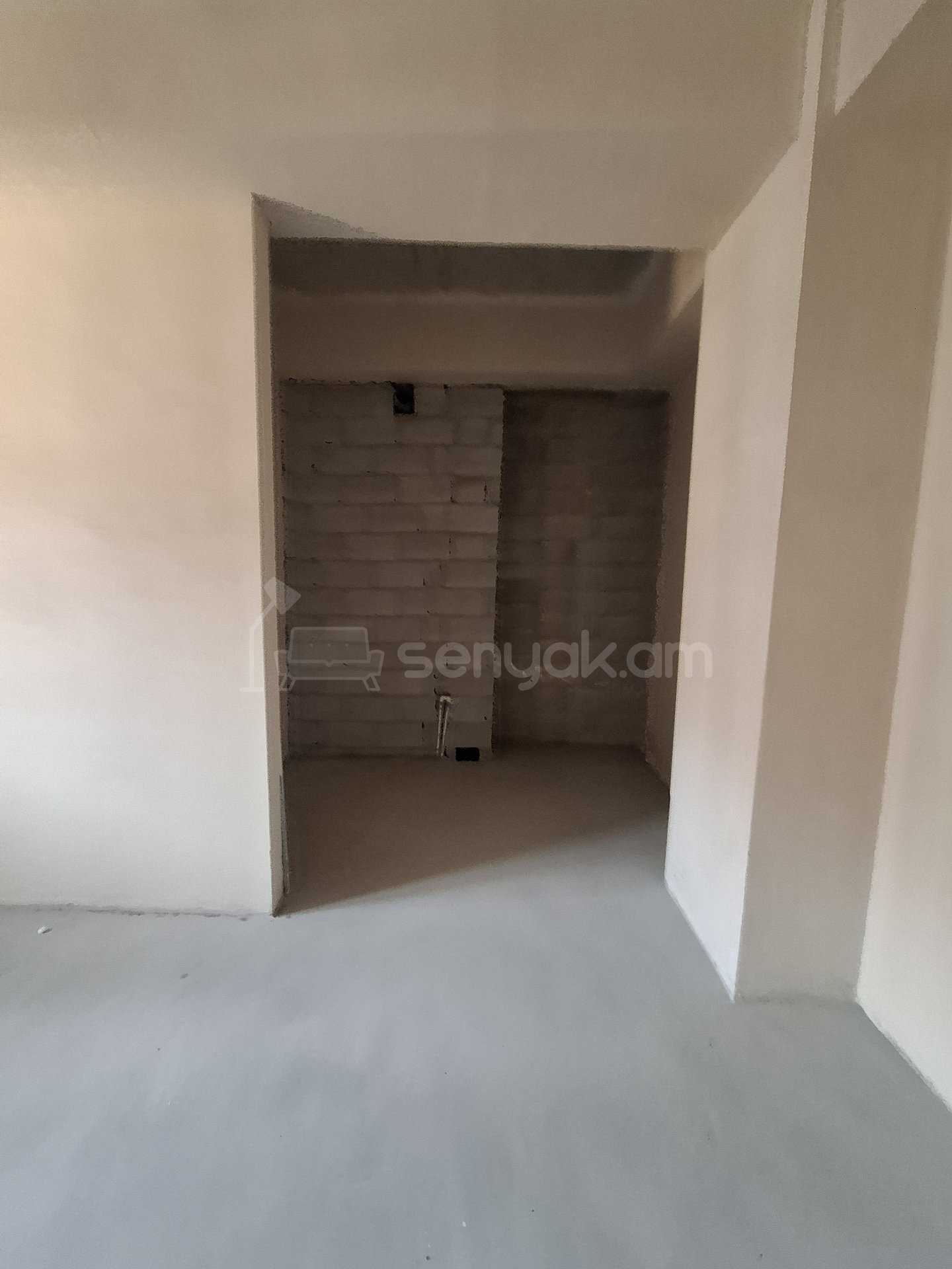 2 Սենյականոց Բնակարան Նորակառույցում, 45քմ, 6/8 հարկ, Զրոյական Վիճակում