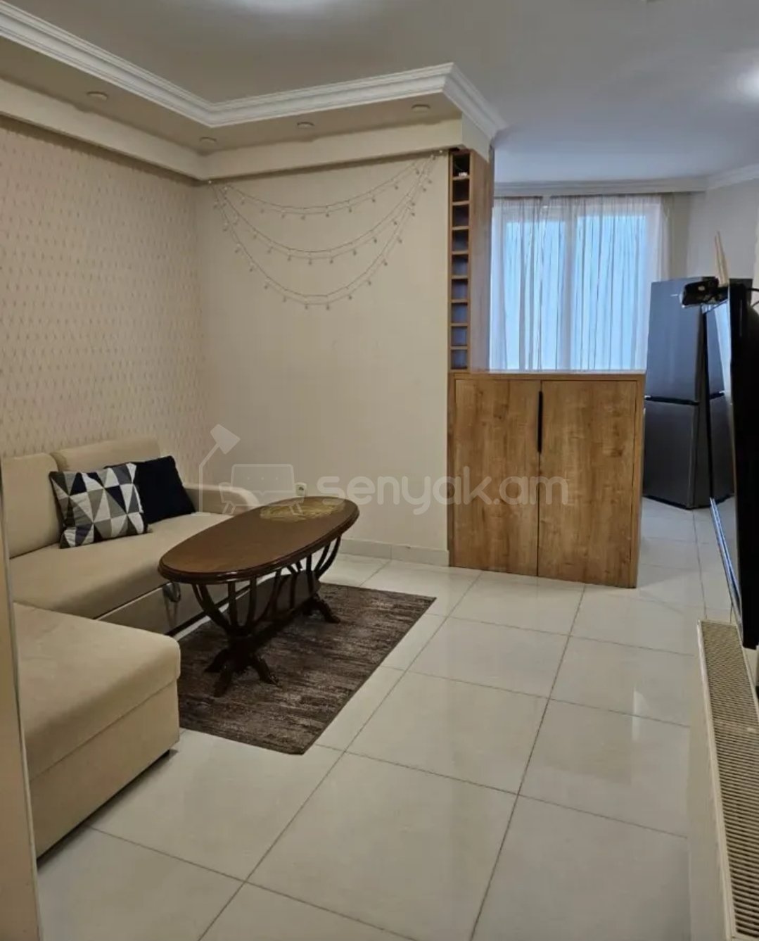 2 Սենյականոց Բնակարան Նորակառույցում, 40քմ, 2/13 հարկ, Կապիտալ Վերանորոգված, Կահավորված, Արևկող