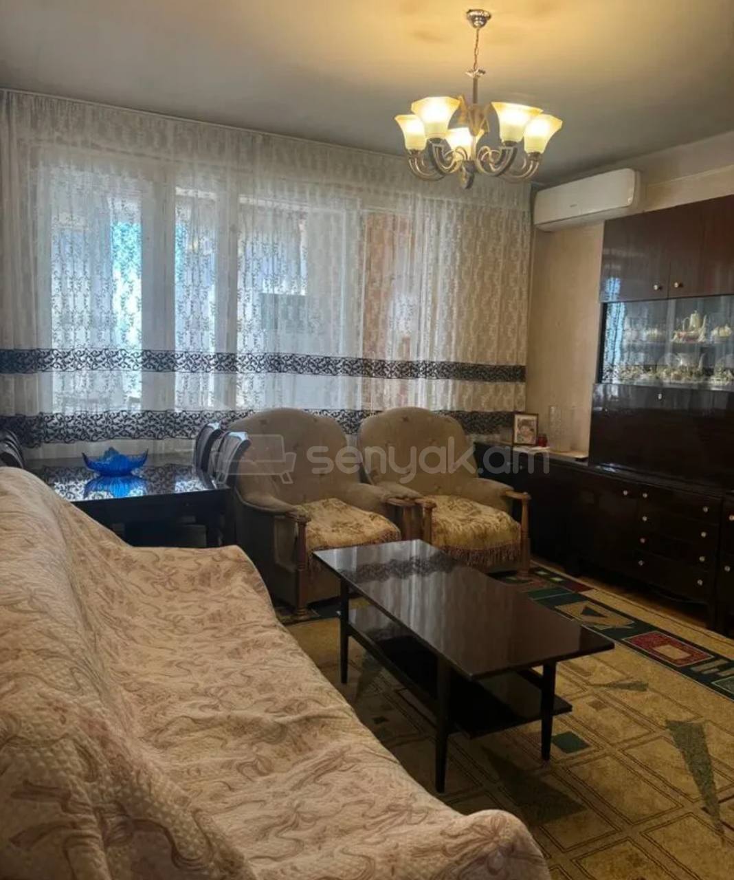 2 Սենյականոց Բնակարան Քարե Շենքում, 68քմ, 2/5 հարկ, Կոսմետիկ Վերանորոգված, Կահավորված
