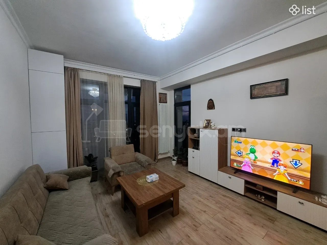 2 Սենյականոց Բնակարան Նորակառույցում, 80քմ, 7/16 հարկ, Կապիտալ Վերանորոգված