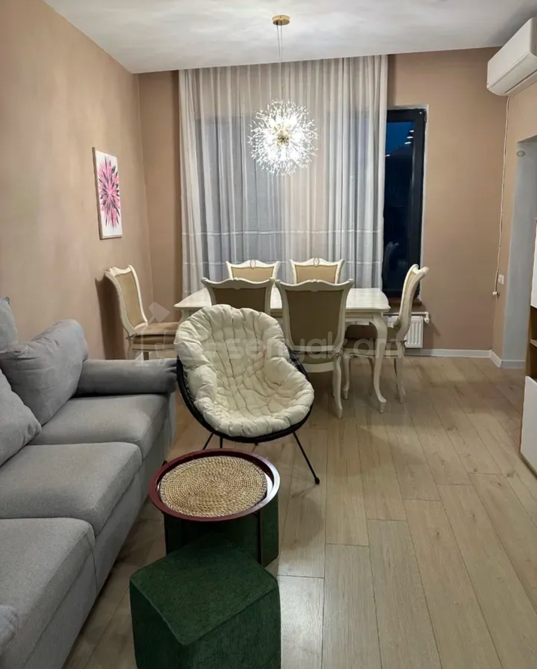 3 Սենյականոց Բնակարան Նորակառույցում, 75քմ, 3/5 հարկ, Կապիտալ Վերանորոգված
