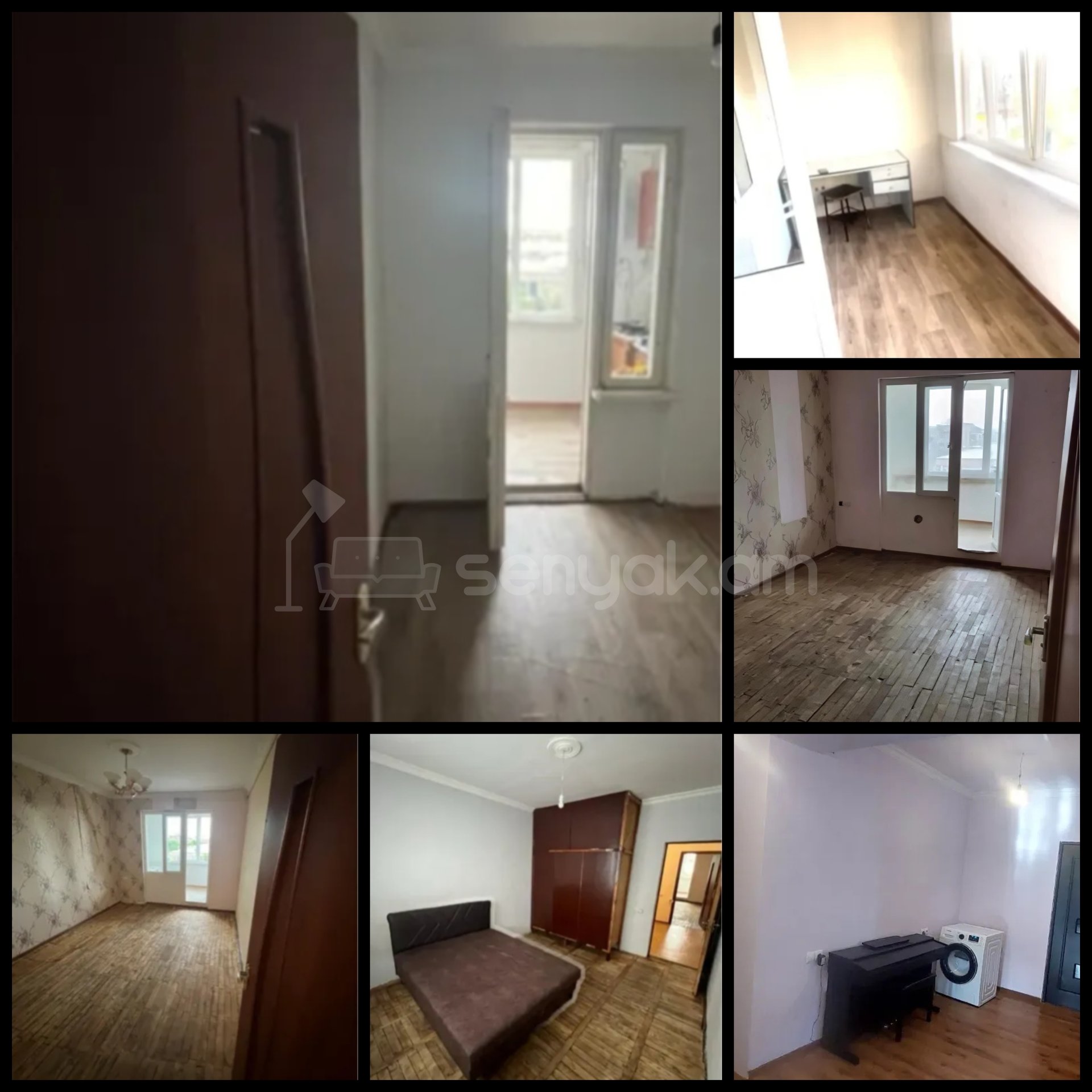 3 Սենյականոց Բնակարան, 70քմ, 5/5 հարկ, Նորմալ Վիճակում