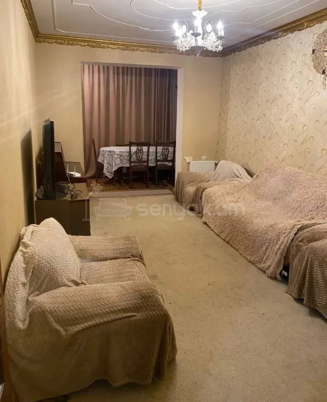 3 Սենյականոց Բնակարան Քարե Շենքում, 74քմ, 1/5 հարկ, Կապիտալ Վերանորոգված, Կահավորված