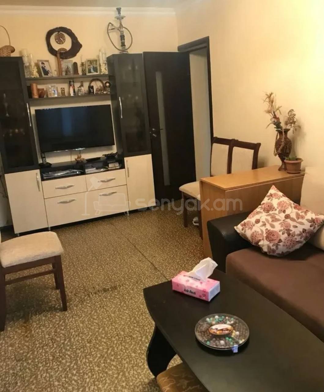 3 Սենյականոց Բնակարան Քարե Շենքում, 52քմ, 3/4 հարկ, Կոսմետիկ Վերանորոգված, Կահավորված