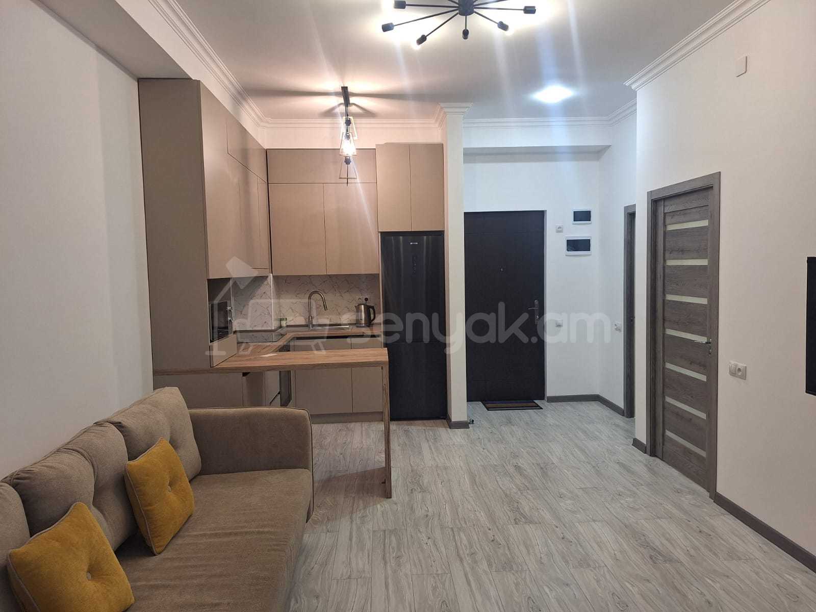 2 Սենյականոց Բնակարան Նորակառույցում, 50քմ, 7/8 հարկ, Կապիտալ Վերանորոգված, Կահավորված, Արևկող