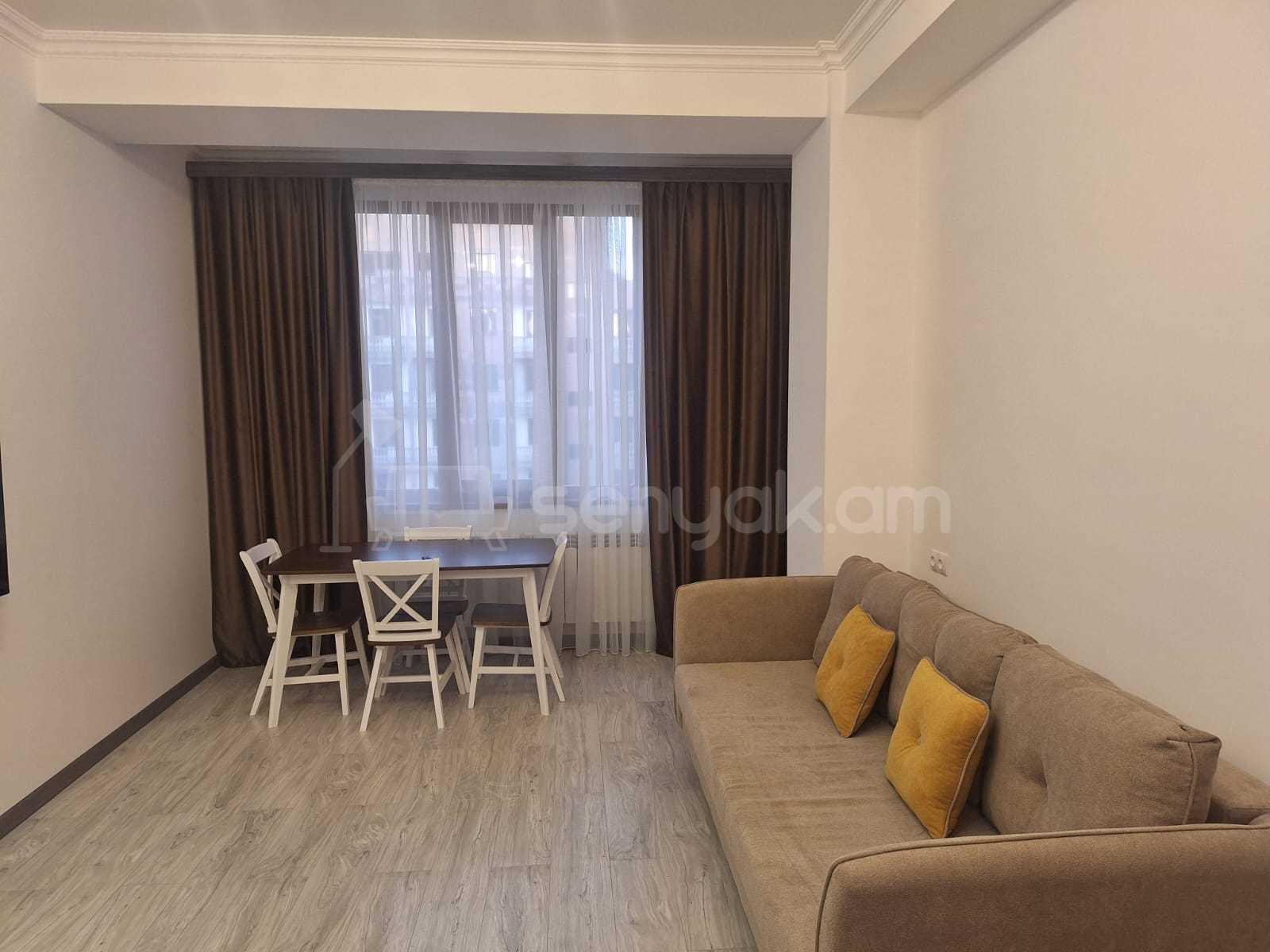 2 Սենյականոց Բնակարան Նորակառույցում, 50քմ, 7/8 հարկ, Կապիտալ Վերանորոգված, Կահավորված, Արևկող
