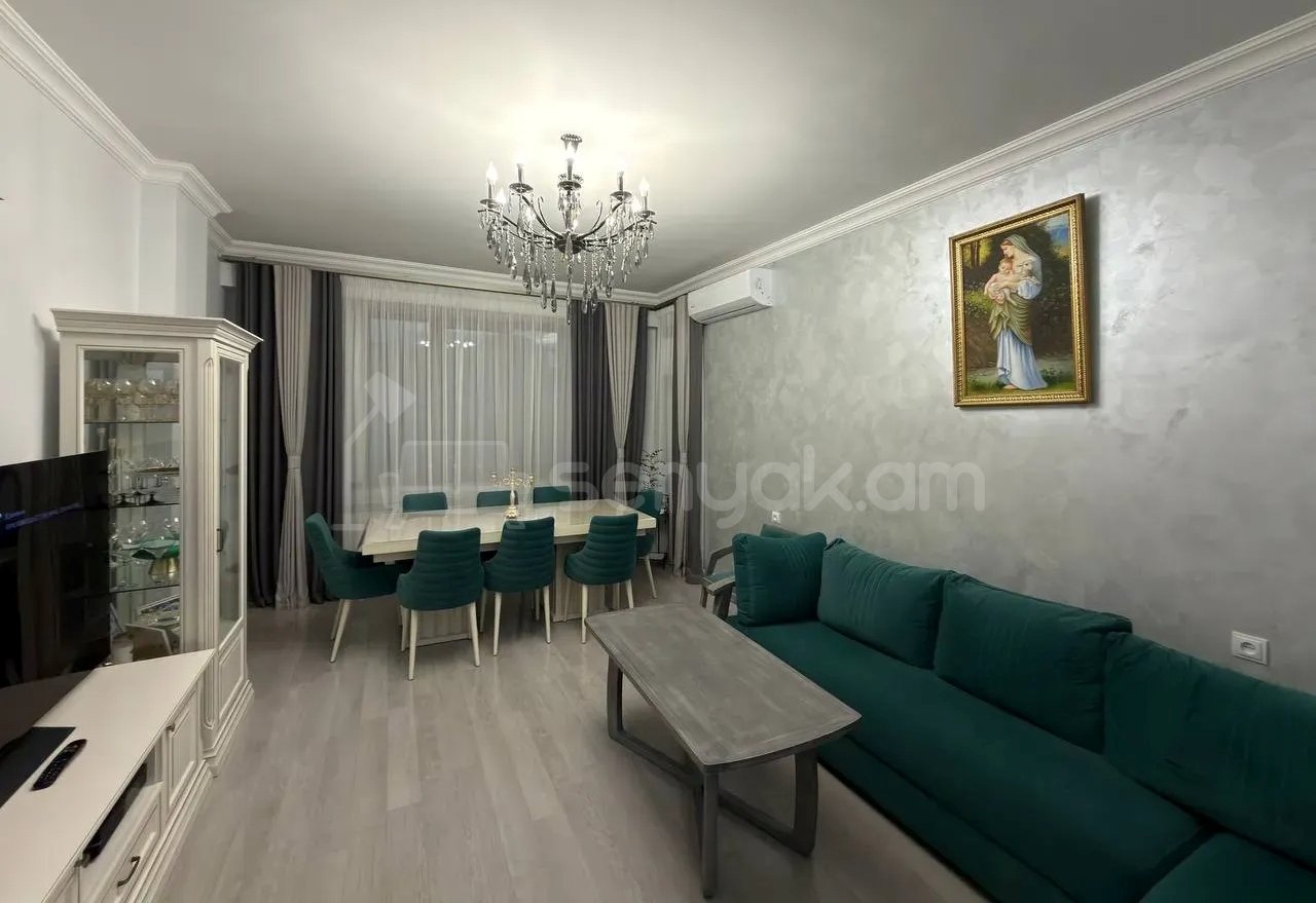 3 Սենյականոց Բնակարան Նորակառույցում, 102քմ, 8/17 հարկ, Դիզայներական Վերանորոգված