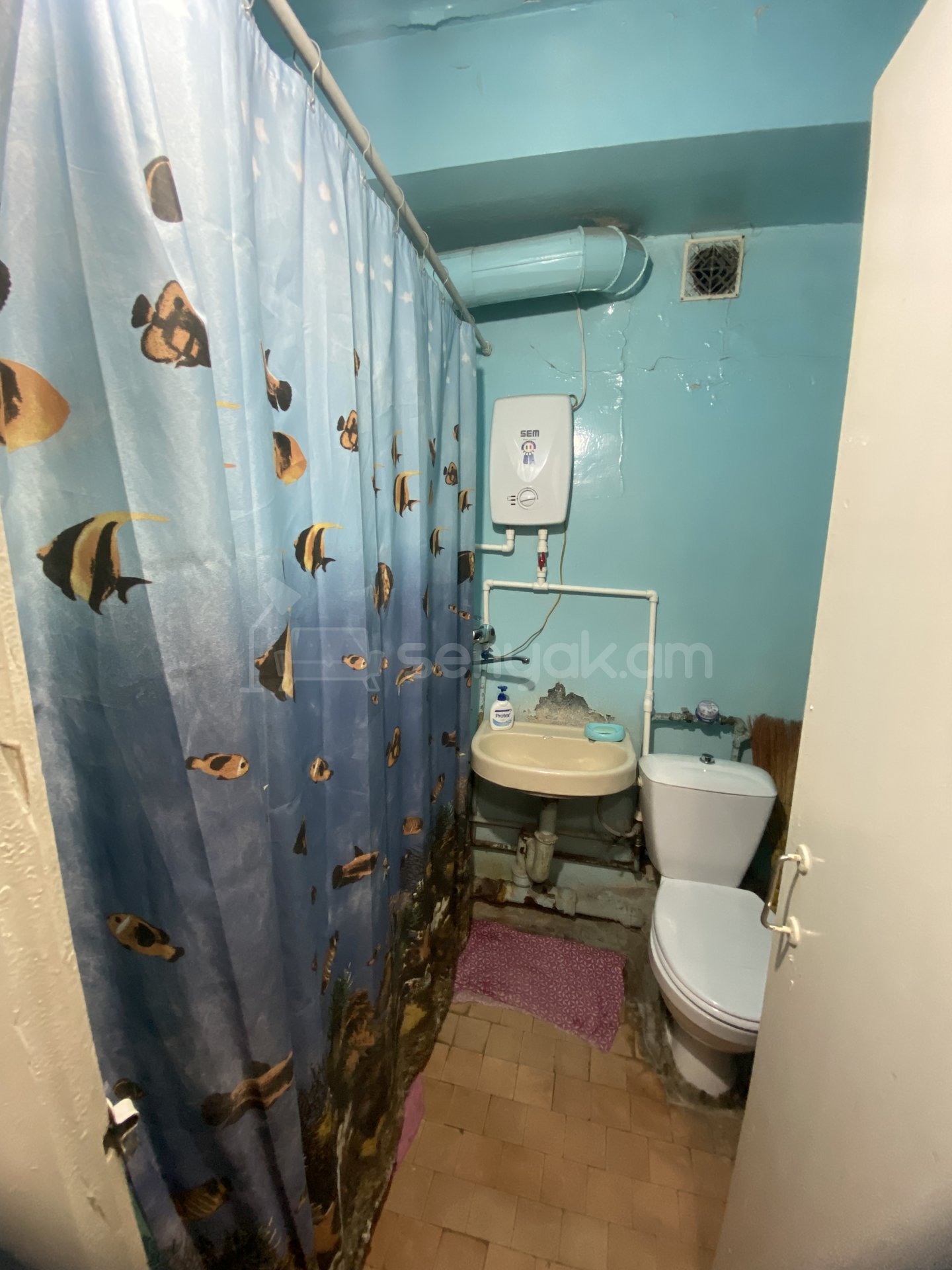 1 Սենյականոց Բնակարան, 43քմ, 5/9 հարկ, Կոսմետիկ Վերանորոգված