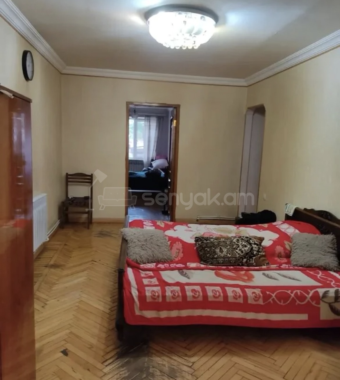 2 Սենյականոց Բնակարան Քարե Շենքում, 64քմ, 2/5 հարկ, Նորմալ Վիճակում, Կահավորված