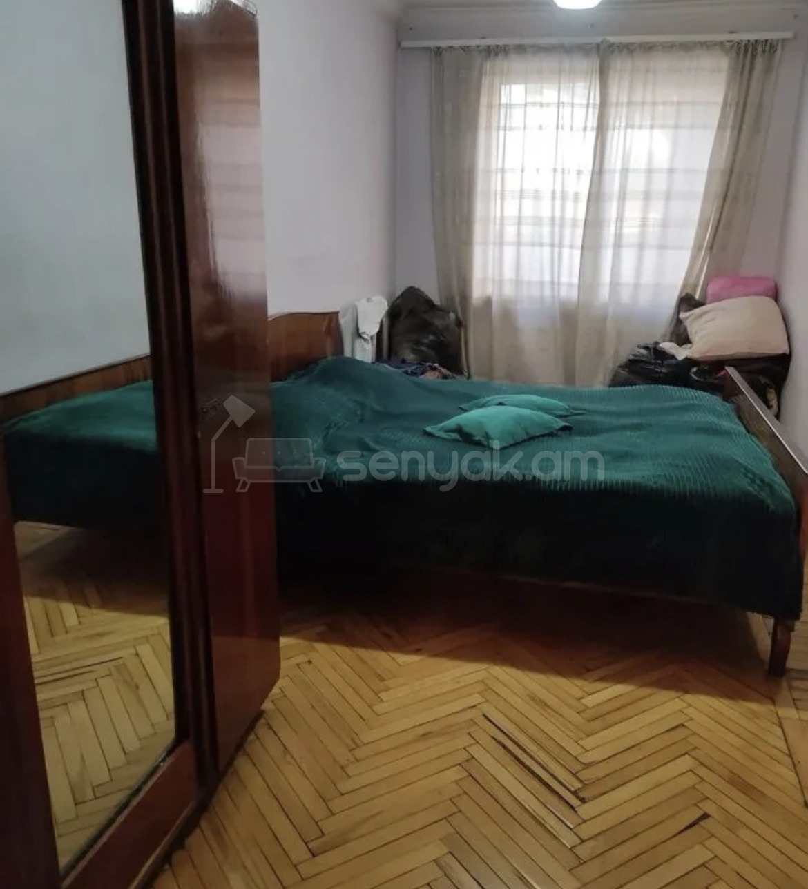 2 Սենյականոց Բնակարան Քարե Շենքում, 64քմ, 2/5 հարկ, Նորմալ Վիճակում, Կահավորված