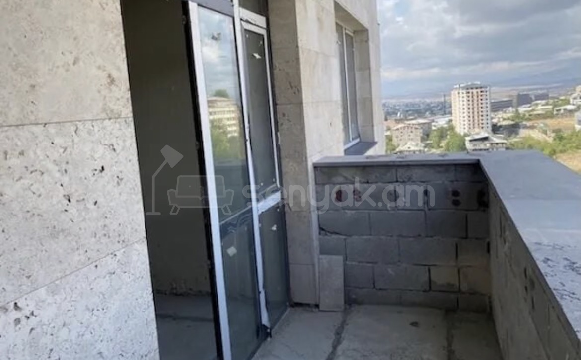 2 Սենյականոց Բնակարան, 57քմ, 15/16 հարկ, Զրոյական Վիճակում