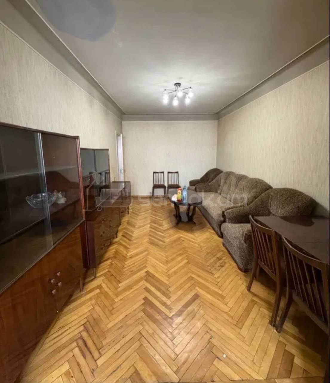 2 Սենյականոց Բնակարան Քարե Շենքում, 45քմ, 5/5 հարկ, Կոսմետիկ Վերանորոգված, Կահավորված