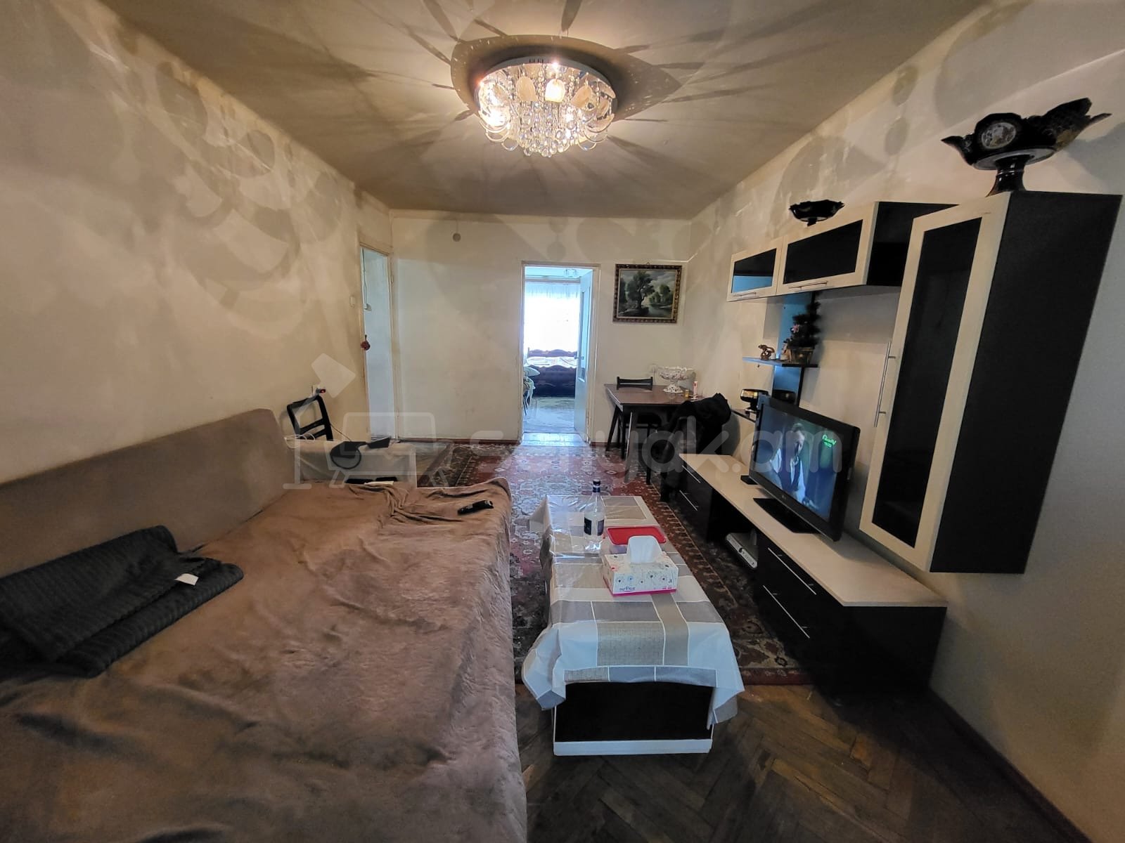 2 Սենյականոց Բնակարան Քարե Շենքում, 55քմ, 4/5 հարկ, Նորմալ Վիճակում