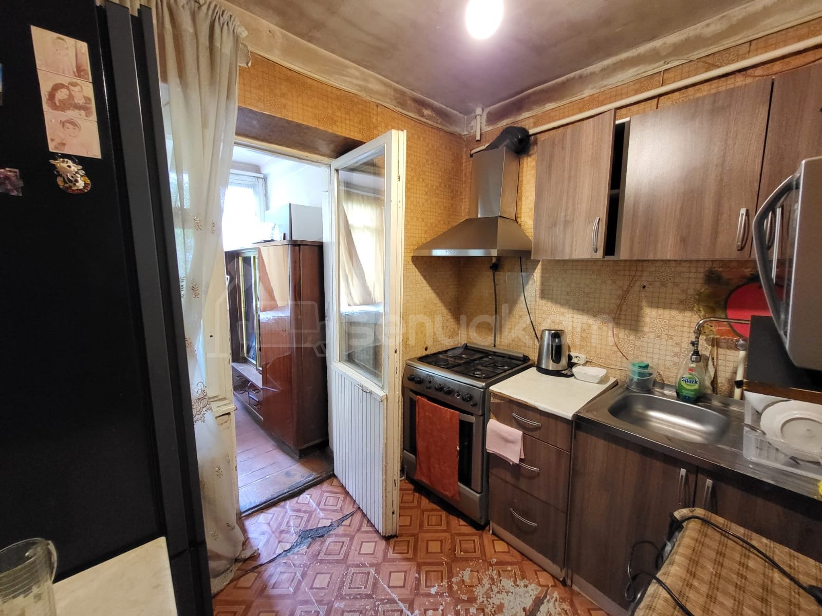 2 Սենյականոց Բնակարան Քարե Շենքում, 55քմ, 4/5 հարկ, Նորմալ Վիճակում
