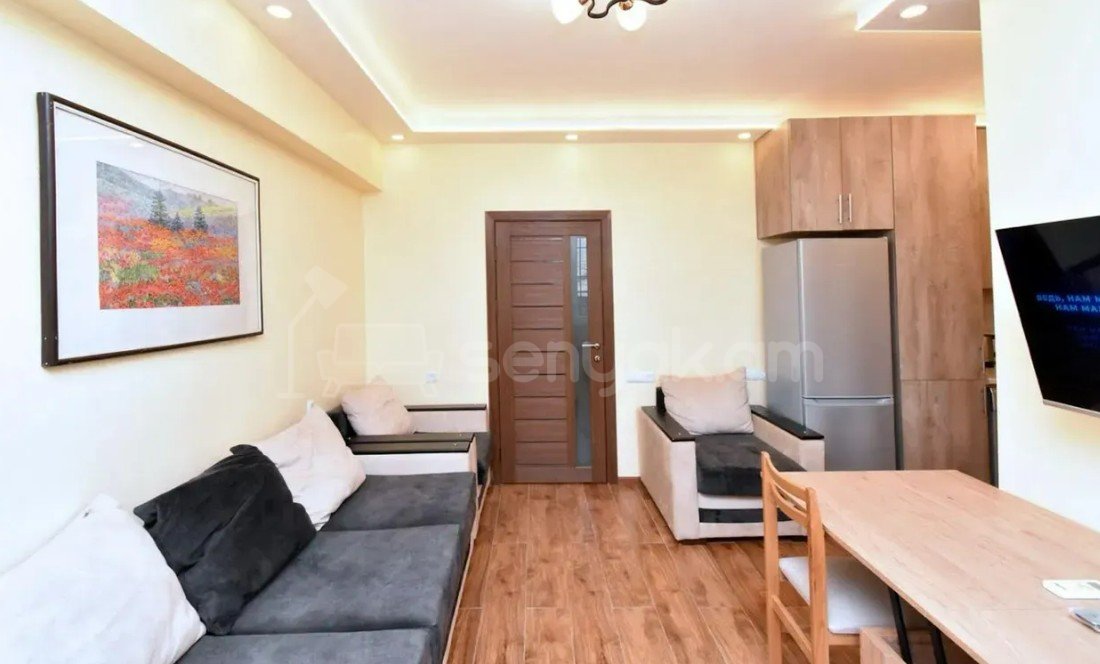 2 Սենյականոց Բնակարան, 40քմ, 2/8 հարկ, Կապիտալ Վերանորոգված, Կահավորված
