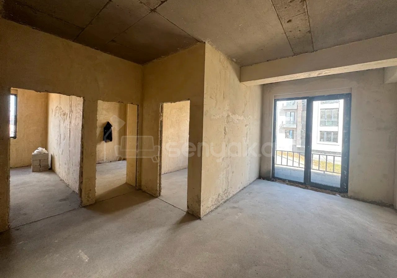 3 Սենյականոց Բնակարան Նորակառույցում, 72քմ, 2/4 հարկ, Զրոյական Վիճակում