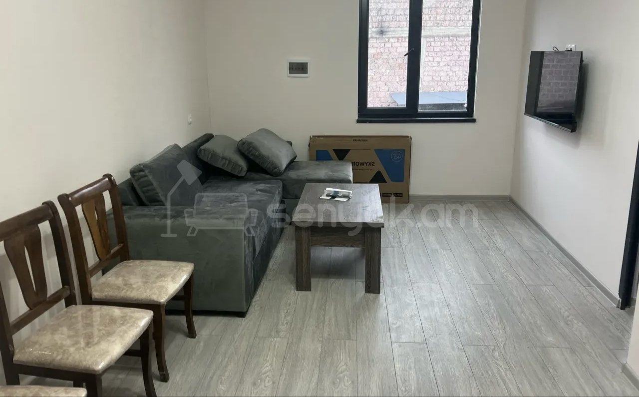 2 Սենյականոց Բնակարան Քարե Շենքում, 47քմ, 1/1 հարկ, Նորմալ Վիճակում, Կահավորված