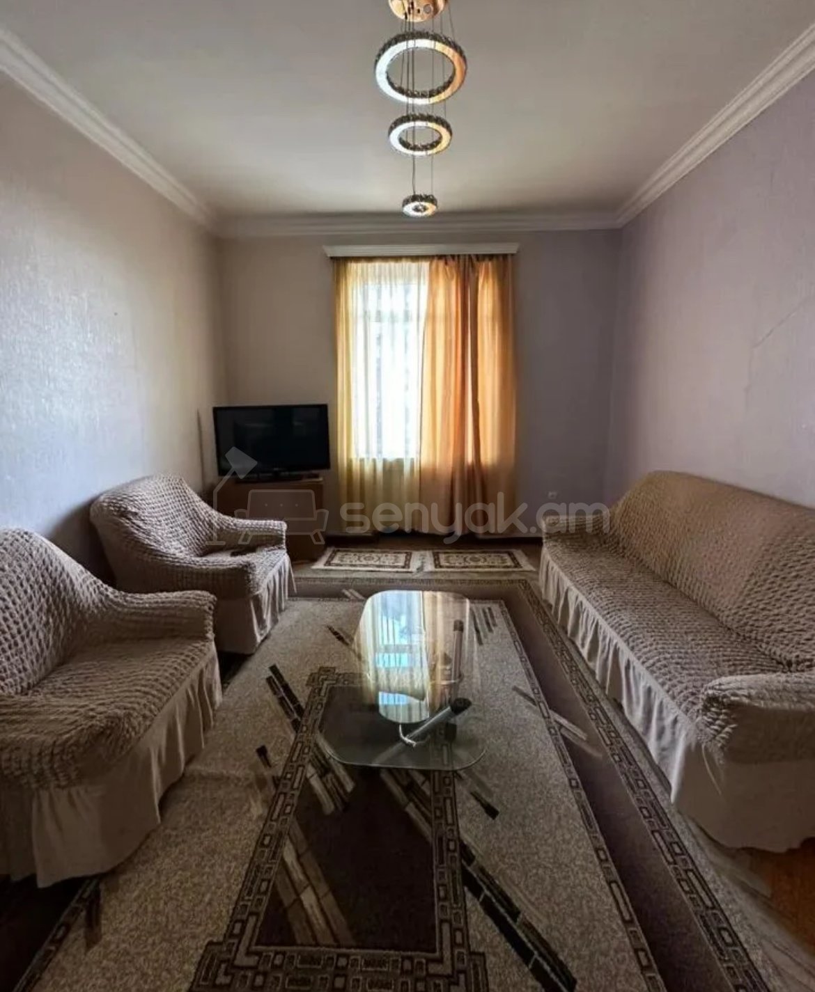 2 Սենյականոց Բնակարան Քարե Շենքում, 53քմ, 3/4 հարկ, Կոսմետիկ Վերանորոգված, Կահավորված