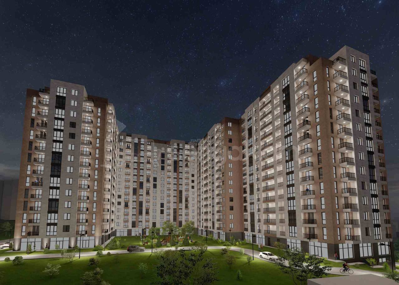 2 Սենյականոց Բնակարան, 60քմ, 8/14 հարկ, Զրոյական Վիճակում
