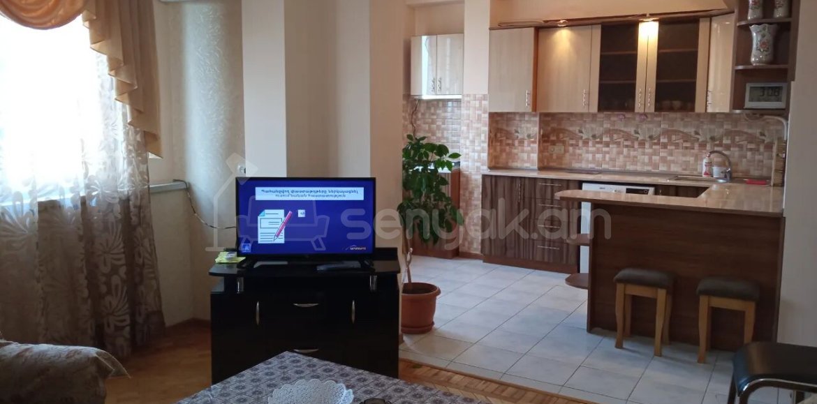 2 Սենյականոց Բնակարան, 50քմ, 9/9 հարկ, Կապիտալ Վերանորոգված, Կահավորված