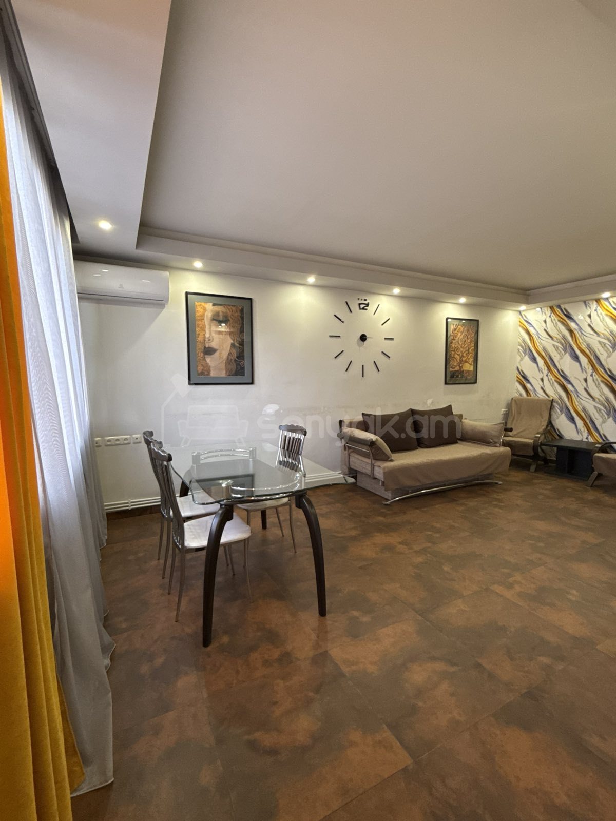 2 Սենյականոց Բնակարան Նորակառույցում, 55քմ, 6/9 հարկ, Կապիտալ Վերանորոգված
