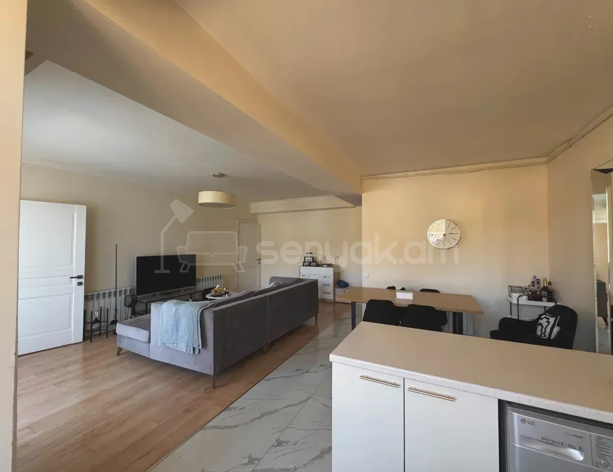 3 Սենյականոց Բնակարան Նորակառույցում, 77քմ, 8/11 հարկ, Կապիտալ Վերանորոգված