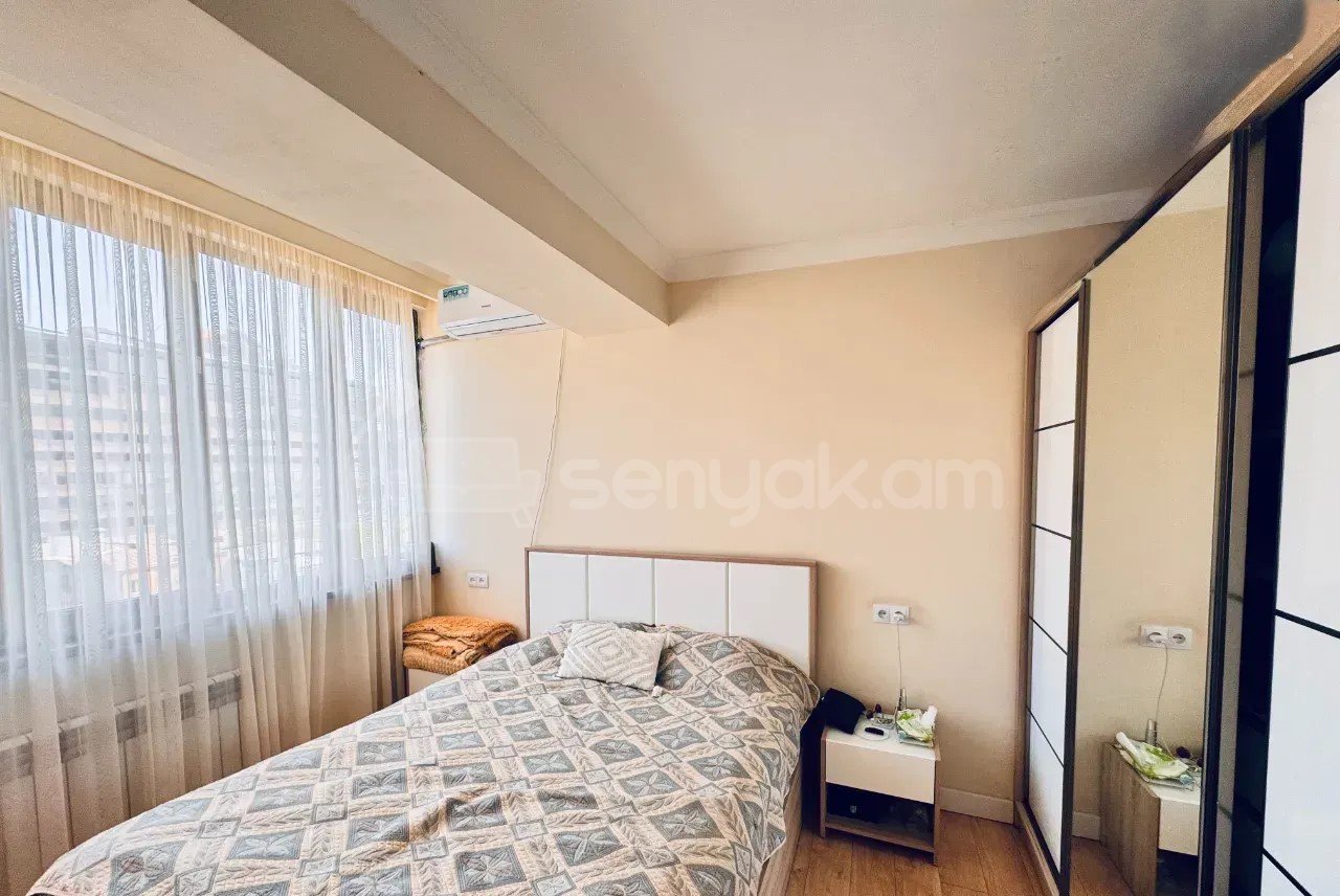 3 Սենյականոց Բնակարան Նորակառույցում, 77քմ, 8/11 հարկ, Կապիտալ Վերանորոգված