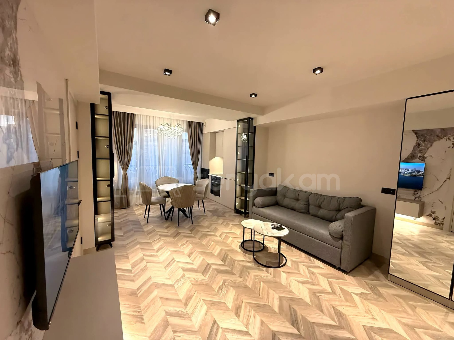 2 Սենյականոց Բնակարան Նորակառույցում, 60քմ, 5/10 հարկ, Դիզայներական Վերանորոգված