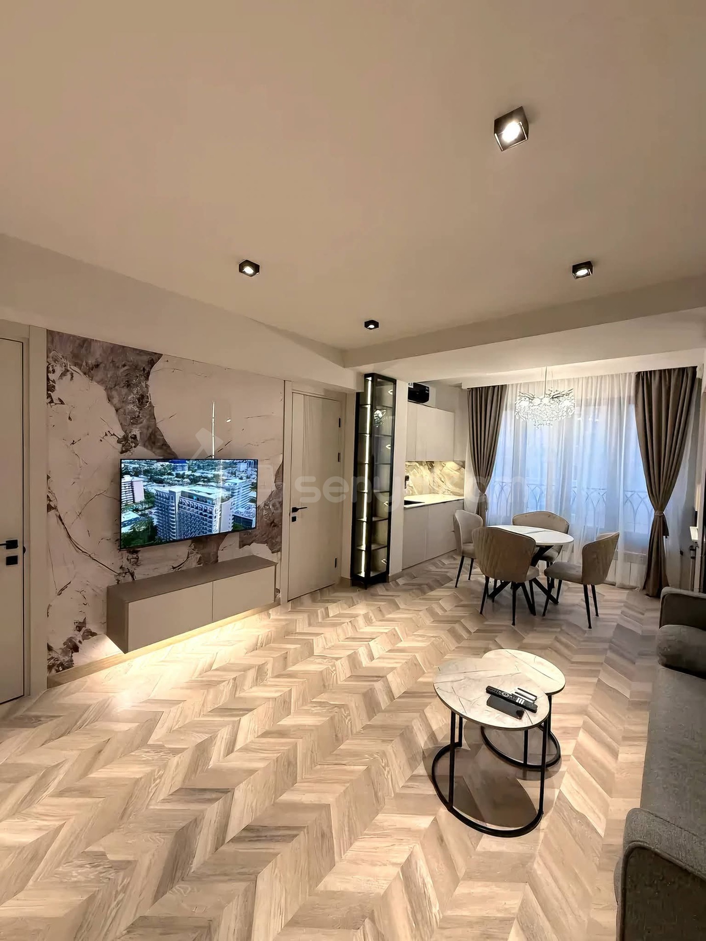 2 Սենյականոց Բնակարան Նորակառույցում, 60քմ, 5/10 հարկ, Դիզայներական Վերանորոգված