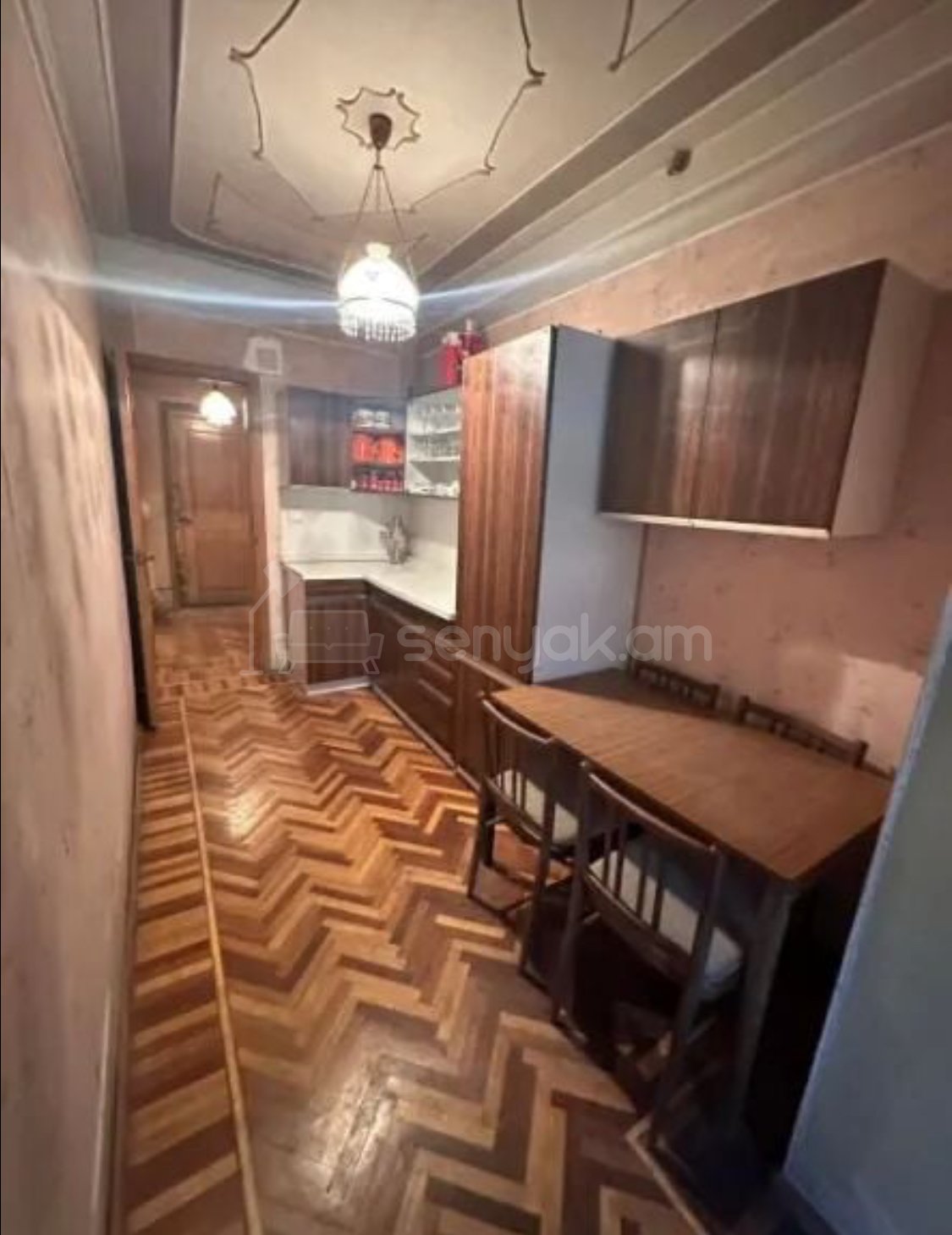 2 Սենյականոց Բնակարան, 62քմ, 1/5 հարկ, Պետական Վիճակում