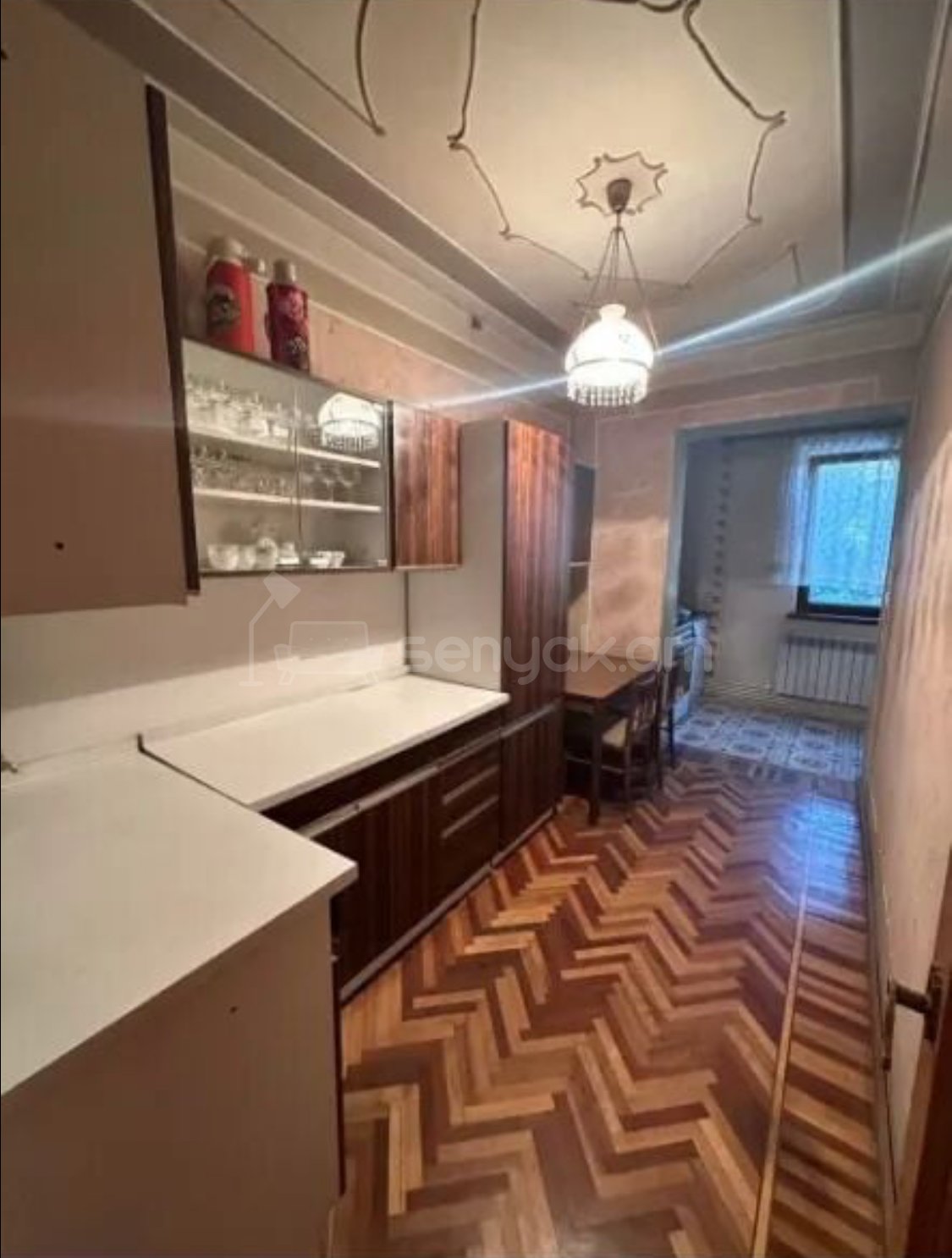 2 Սենյականոց Բնակարան, 62քմ, 1/5 հարկ, Պետական Վիճակում