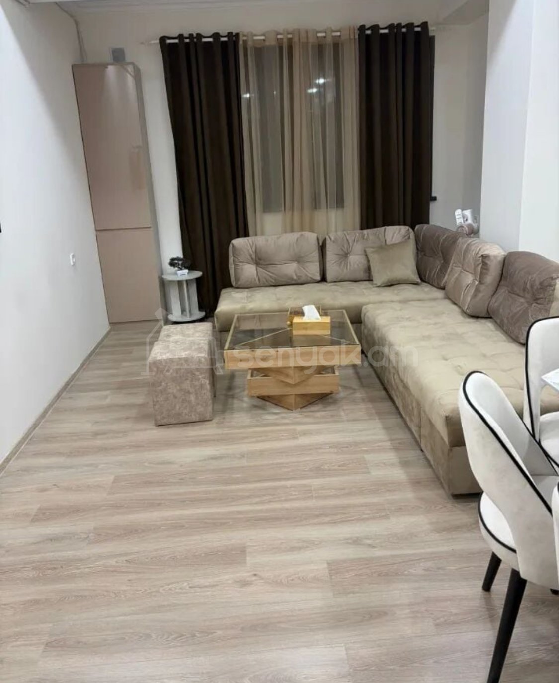 1 Սենյականոց Բնակարան Նորակառույցում, 40քմ, 11/12 հարկ, Կապիտալ Վերանորոգված