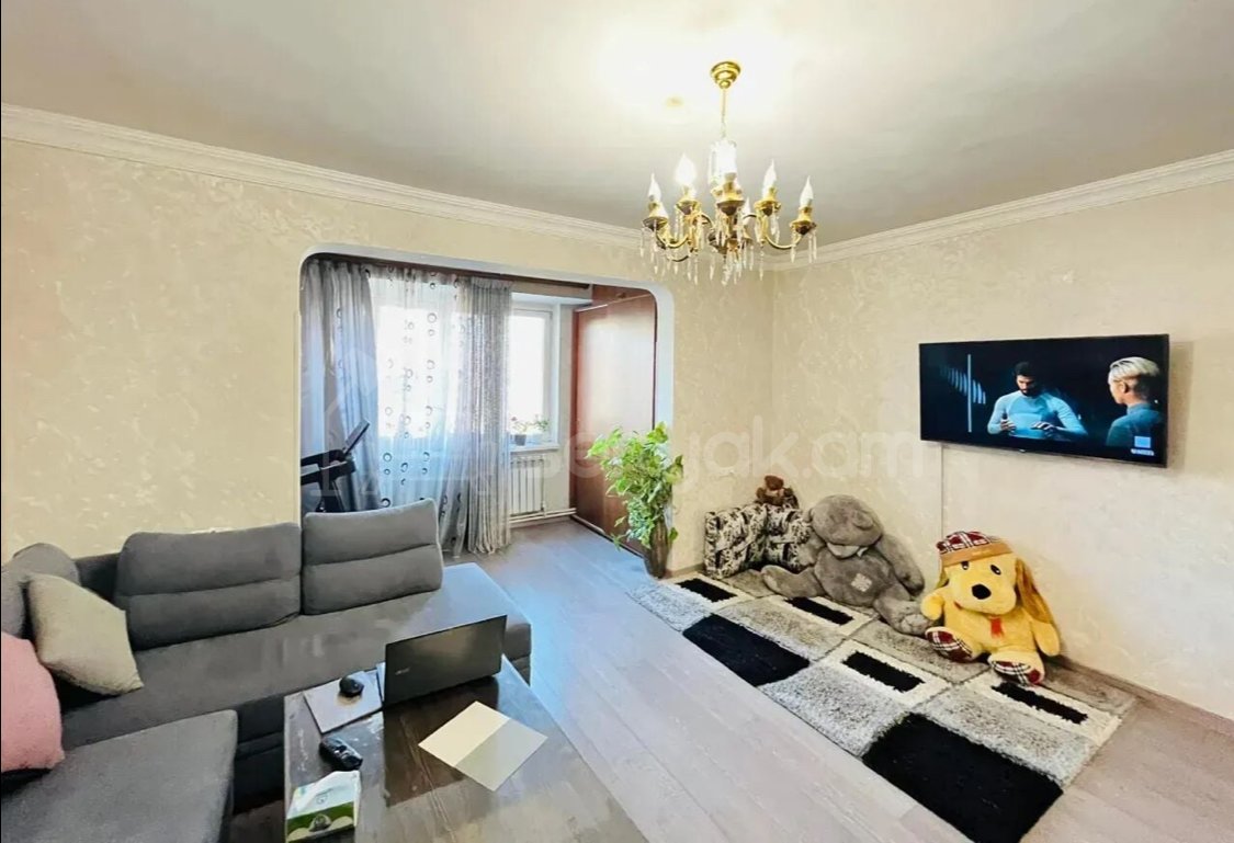 3 Սենյականոց Բնակարան, 70քմ, 8/9 հարկ, Կապիտալ Վերանորոգված