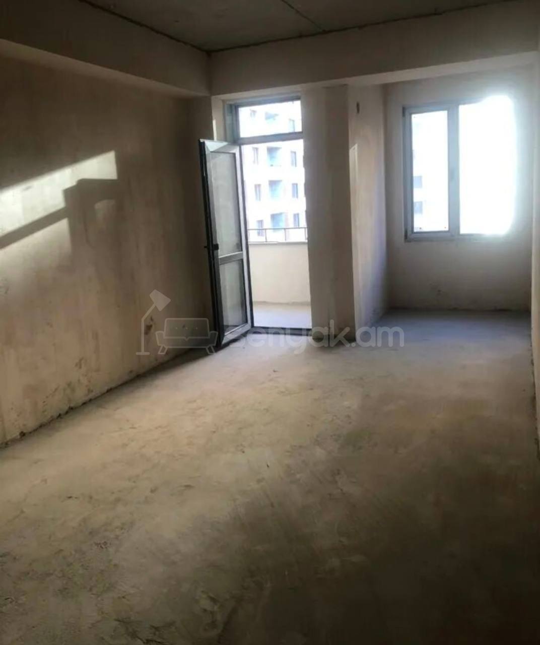 2 Սենյականոց Բնակարան, 55քմ, 5/13 հարկ, Զրոյական Վիճակում
