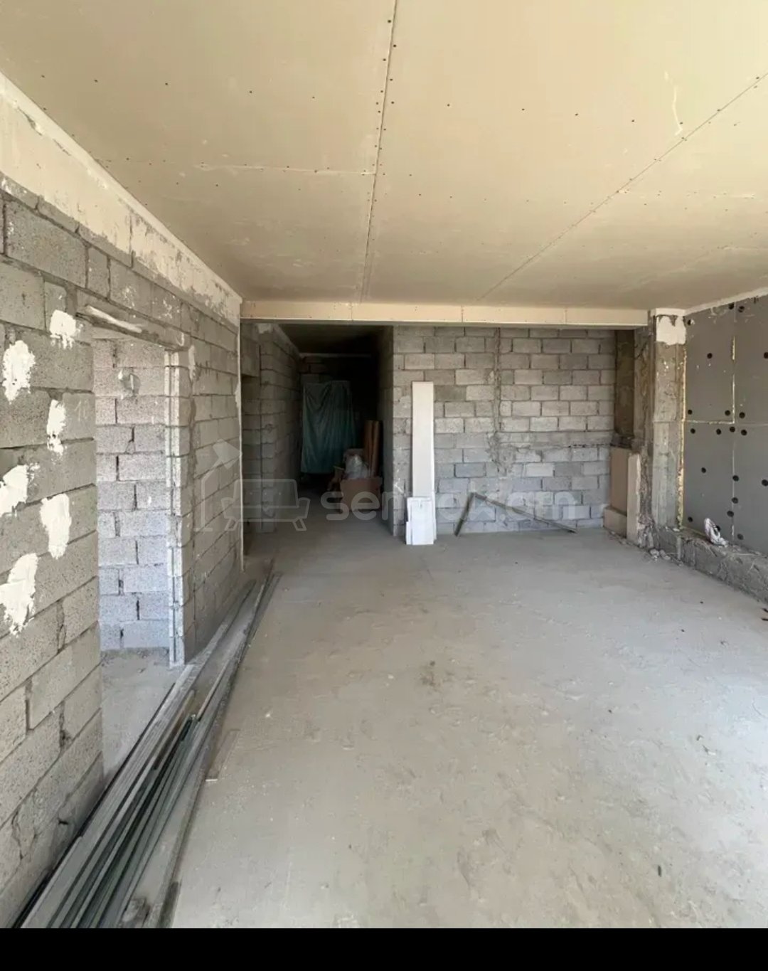 2 Սենյականոց Բնակարան Նորակառույցում, 55քմ, 3/4 հարկ, Զրոյական Վիճակում