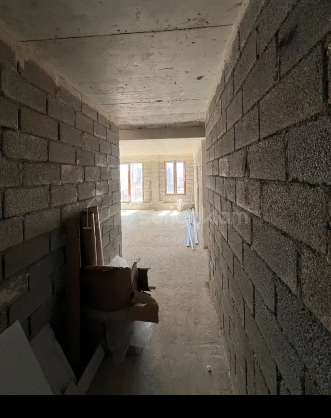 2 Սենյականոց Բնակարան Նորակառույցում, 55քմ, 3/4 հարկ, Զրոյական Վիճակում