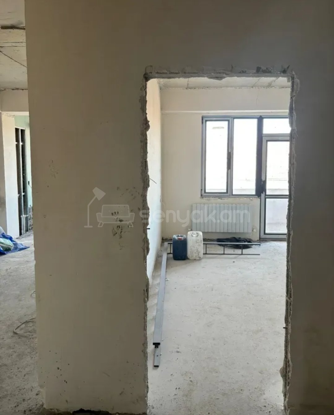 2 Սենյականոց Բնակարան Նորակառույցում, 61քմ, 8/18 հարկ, Զրոյական Վիճակում