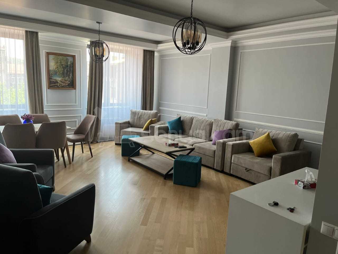 3 Սենյականոց Բնակարան Նորակառույցում, 90քմ, 4/22 հարկ, Կապիտալ Վերանորոգված, Կահավորված