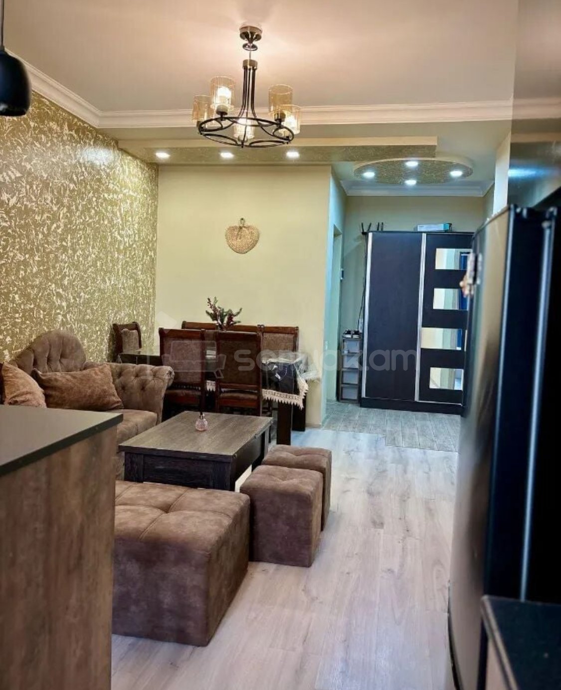 2 Սենյականոց Բնակարան Նորակառույցում, 45քմ, 10/13 հարկ, Կապիտալ Վերանորոգված, Կահավորված