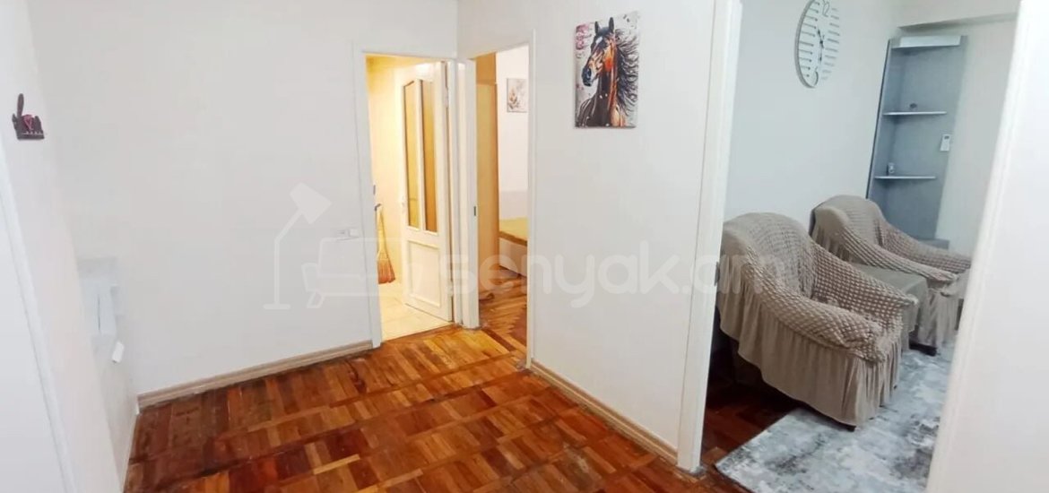 2 Սենյականոց Բնակարան, 53քմ, 1/9 հարկ, Կոսմետիկ Վերանորոգված, Կահավորված