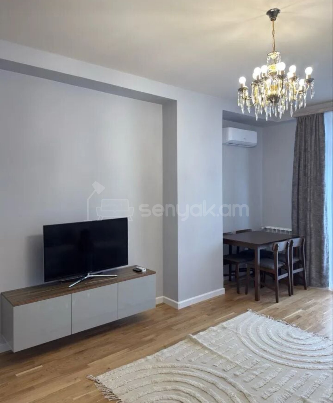 2 Սենյականոց Բնակարան Նորակառույցում, 59քմ, 9/13 հարկ, Կապիտալ Վերանորոգված, Կահավորված